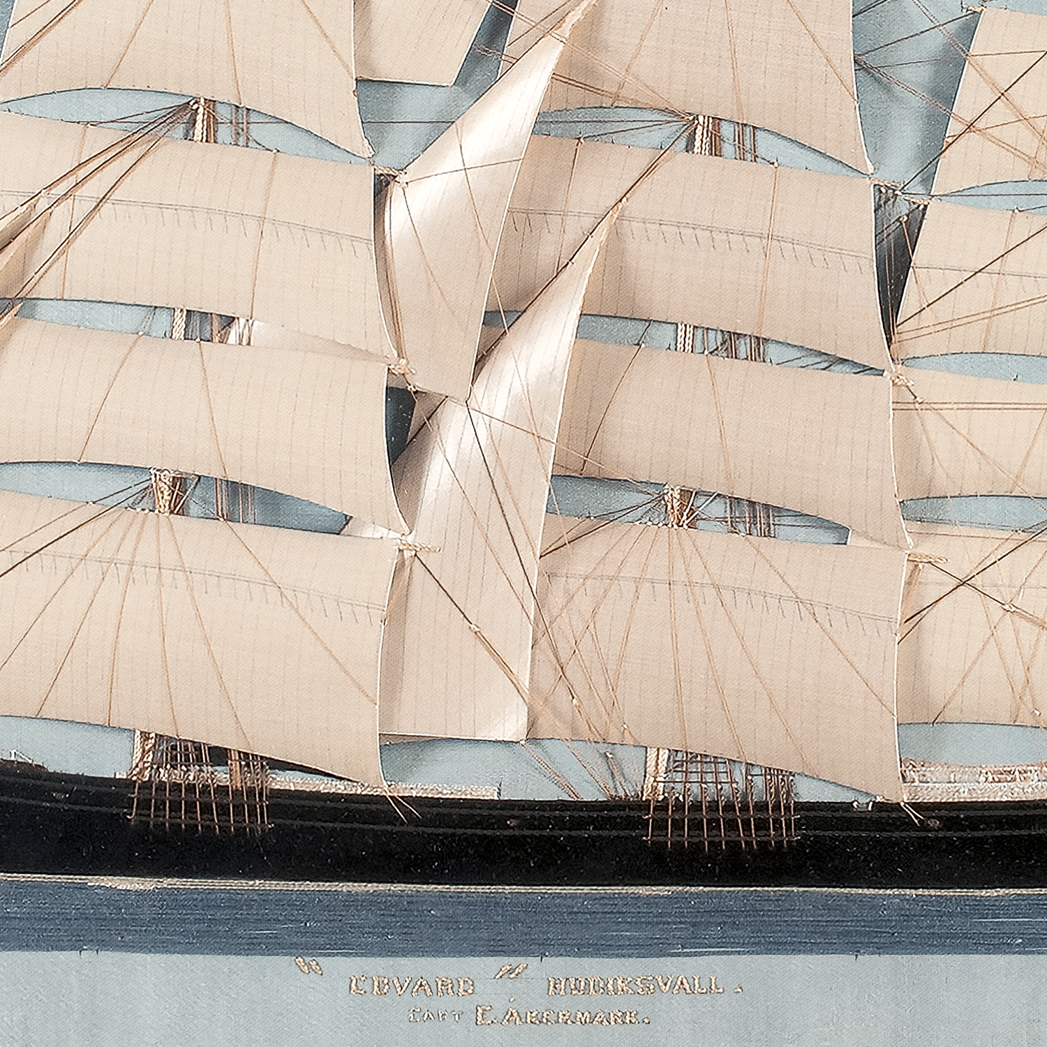clipper ship edward detail shot 2
