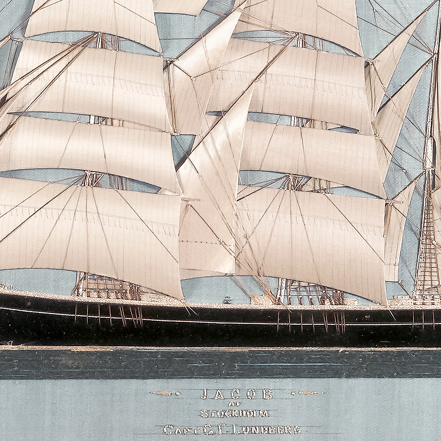 clipper ship jacob detail shot 2