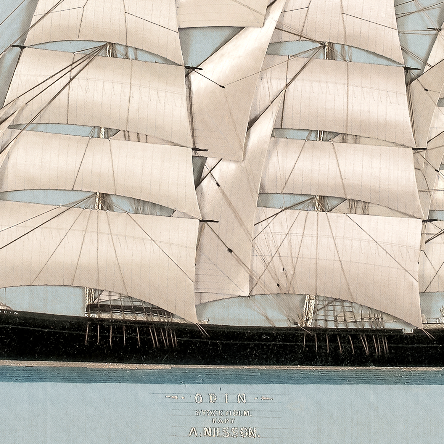 clipper ship odin detail shot 2