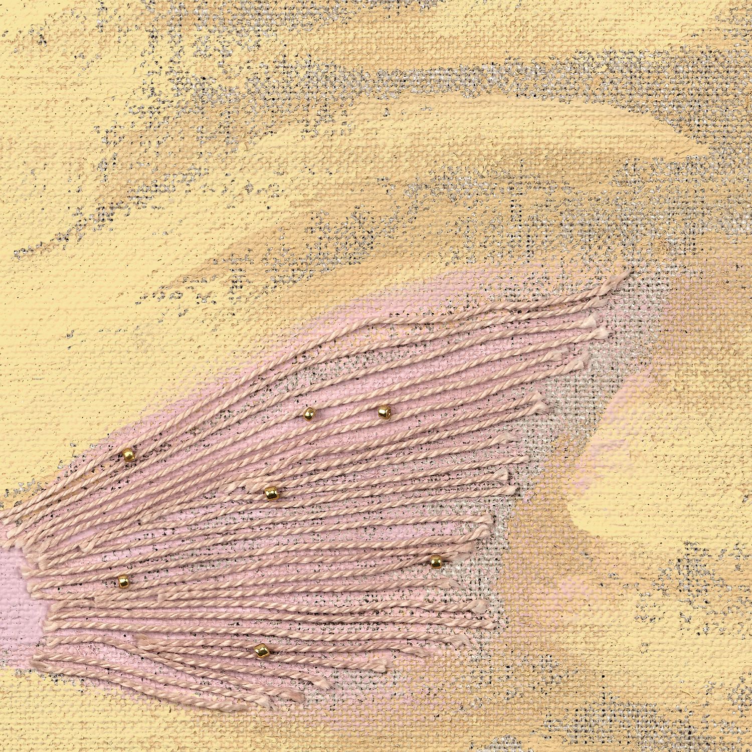 poissons tropicaux sur lin vi detail shot 2