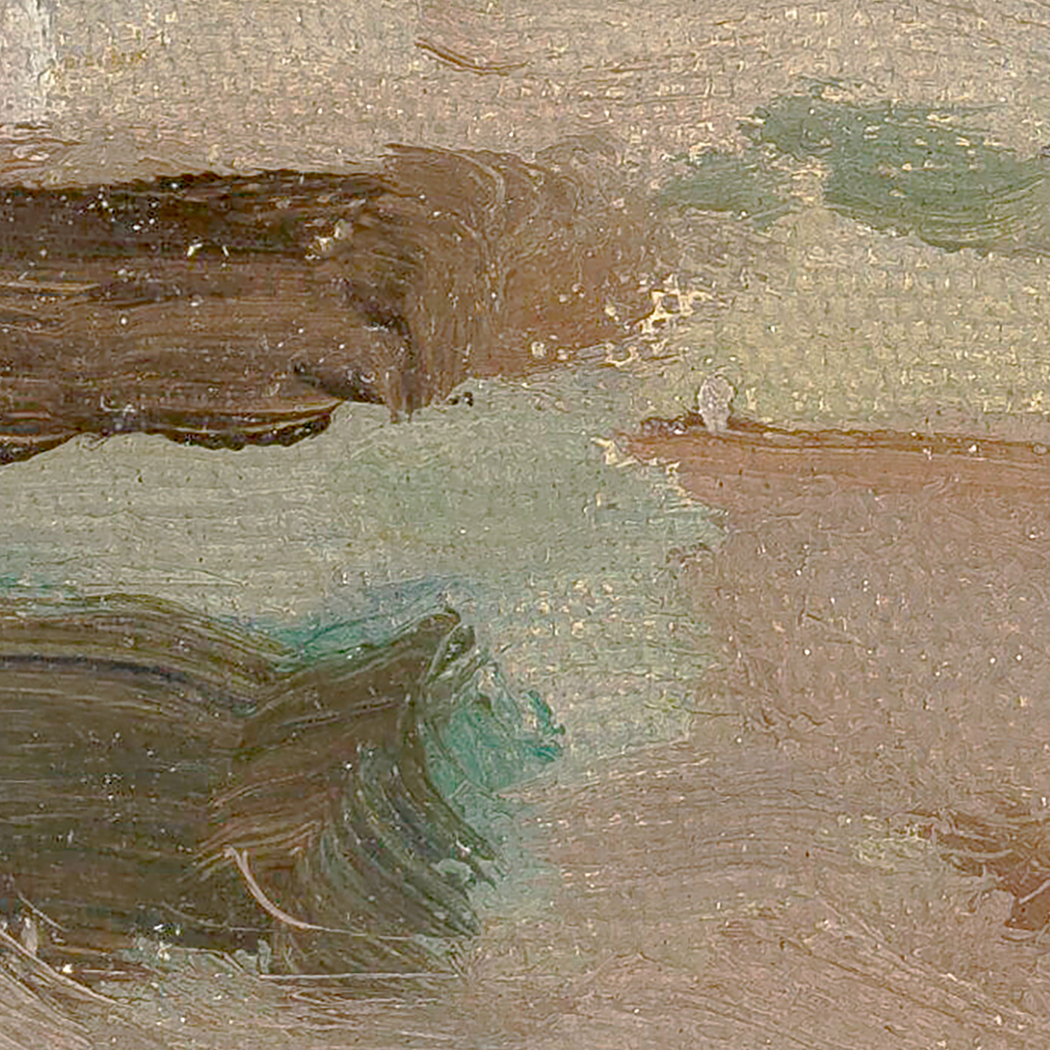 raw canvas series low tide detail shot 2