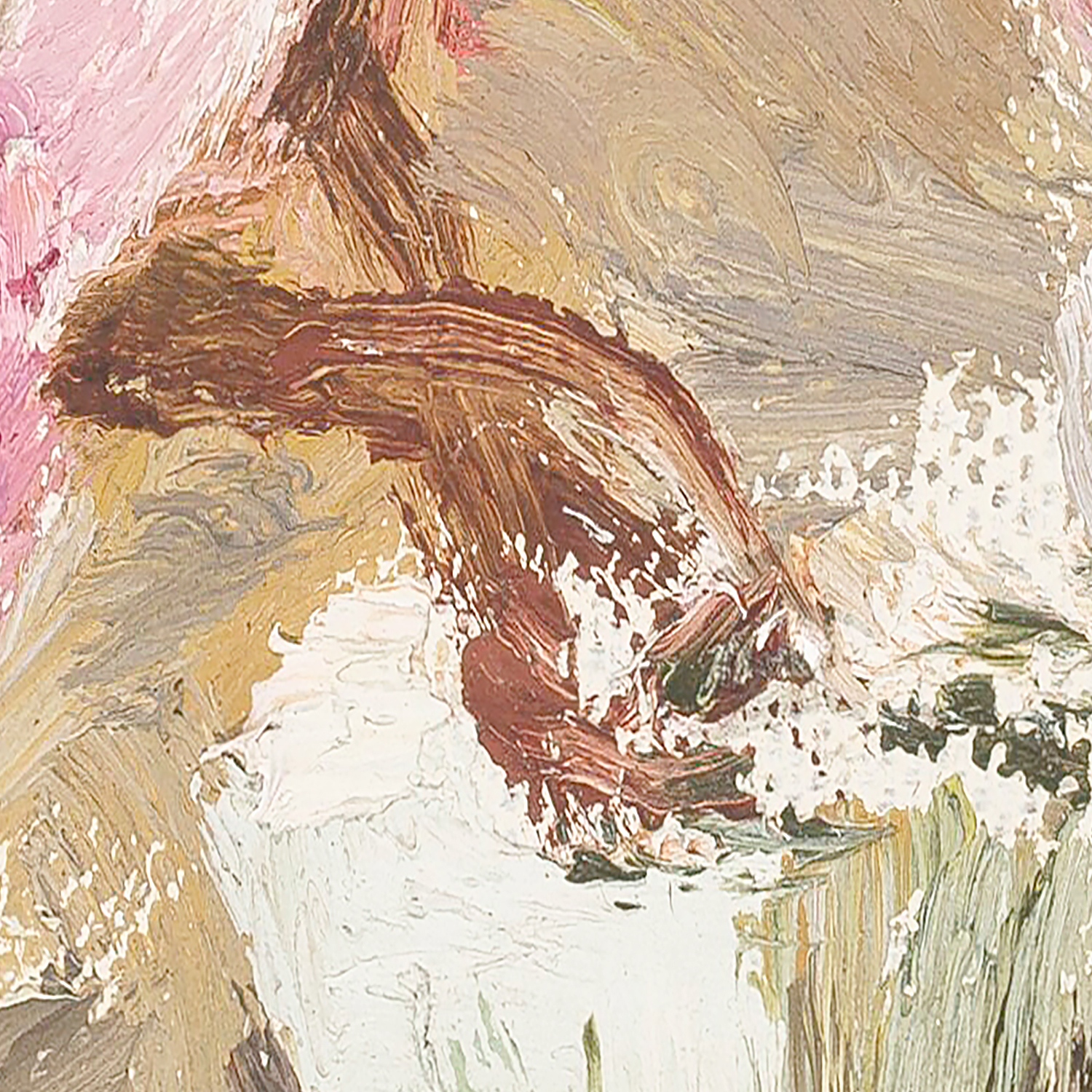 raw canvas series orchid detail shot 2