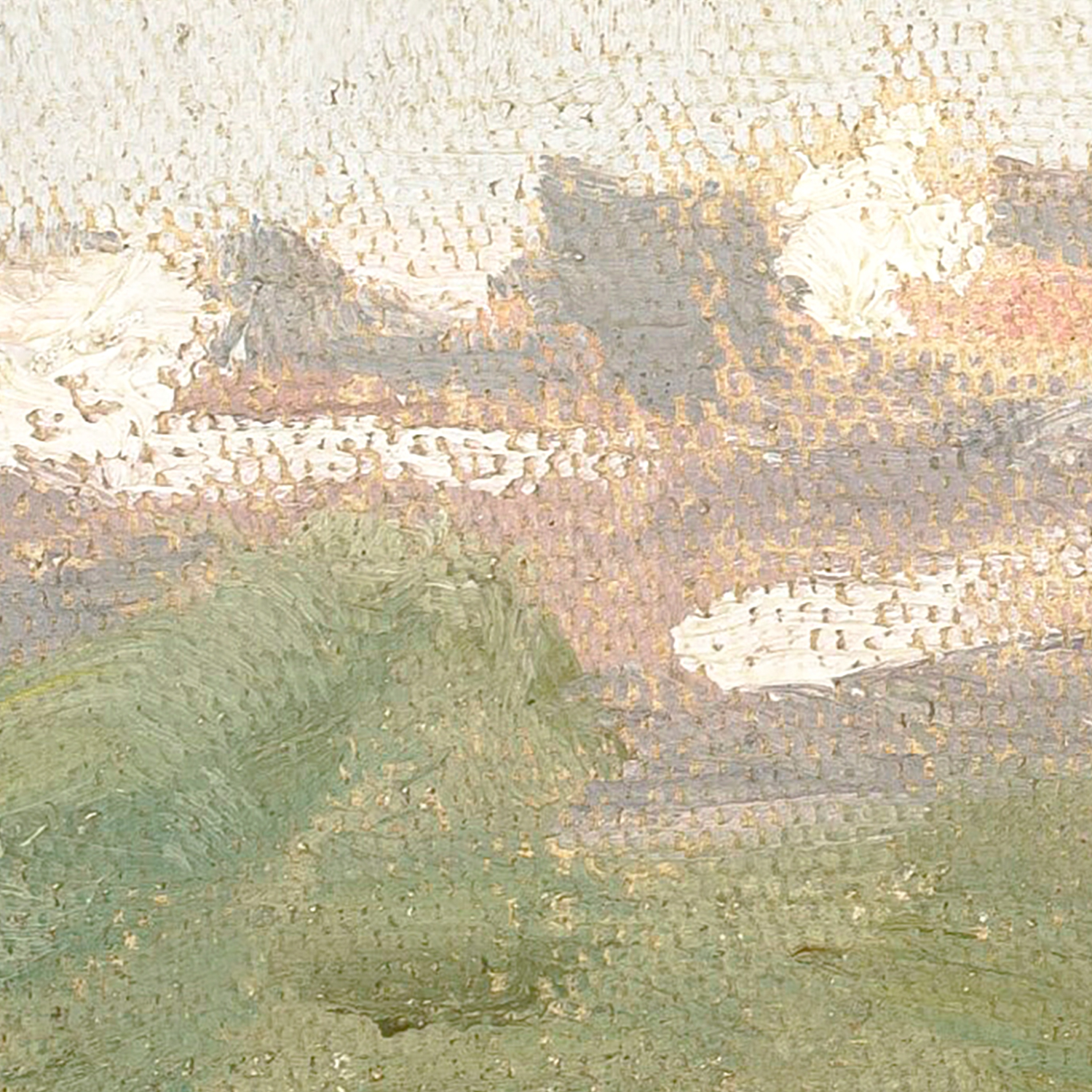 raw canvas series pastel palm i detail shot 1