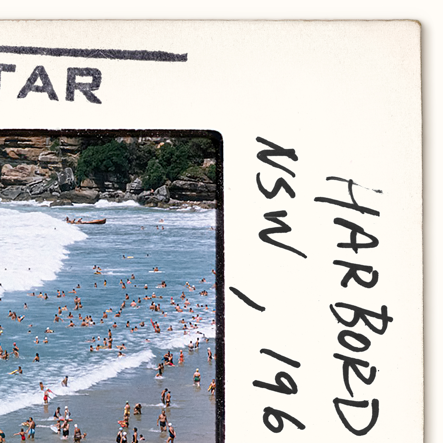 toni frissell slides harbord beach detail shot 3
